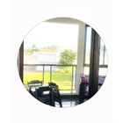 Espelho Decorativo De Parede Redondo Com Led - 30x30cm