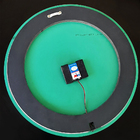 Espelho Decorativo De Parede Redondo Com Led - 30x30cm