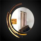 Espelho Decorativo De Parede Redondo Com Moldura Premium Kast