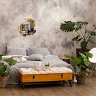 Espelho Decorativo De Parede Redondo Com Moldura Premium Mete