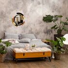 Espelho Decorativo De Parede Redondo Com Moldura Premium Mete