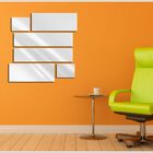 Espelho Decorativo De Vidro Retângulos Personalizável 75 X 75