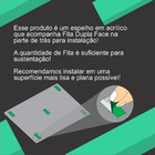 Espelho Decorativo Diamante Em Acrílico Losango 10 Peças