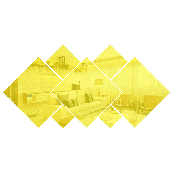 Espelho Decorativo Dourado Charm