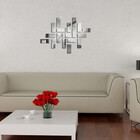 Espelho Decorativo Efeito Tijolinhos  24 Peças