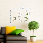 Espelho Decorativo Em Acrílico - Aves - Epp-033