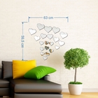 Espelho Decorativo Em Acrílico - Coração - Epp-053