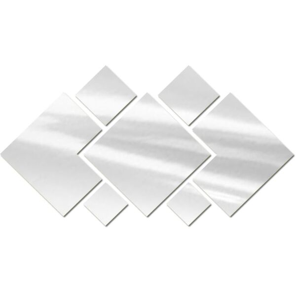 Espelho Decorativo Em Acrílico Espelhado Para Sala 1 60 Mt Pe