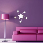 Espelho Decorativo Em Acrílico - Estrelas - Epp-078