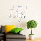 Espelho Decorativo Em Acrílico - Estrelas - Epp-078