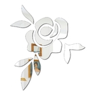 Espelho Decorativo Em Acrílico - Flor - Epp-089