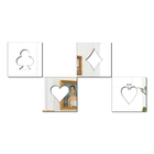 Espelho Decorativo Em Acrílico - Nipe Baralho - Epp-068