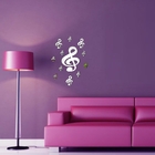 Espelho Decorativo Em Acrílico - Nota Musical - Epp-092