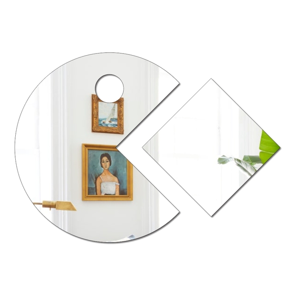 Espelho Decorativo Em Acrílico - Pac-man - Epp-083