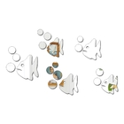 Espelho Decorativo Em Acrílico - Peixes - Epp-061