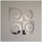 Espelho Decorativo Em Acrílico Quadrados E Círculos