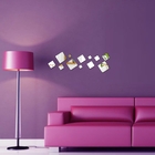 Espelho Decorativo Em Acrílico - Quadrados - Epp-034