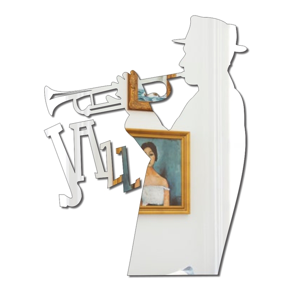 Espelho Decorativo Em Acrílico - Silhueta - Epp-087