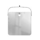 Espelho Decorativo Estirante Quadrado Preto 50x50 Cm 50 X 50