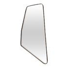 Espelho Decorativo Geométrico 104cm C/suporte Preto