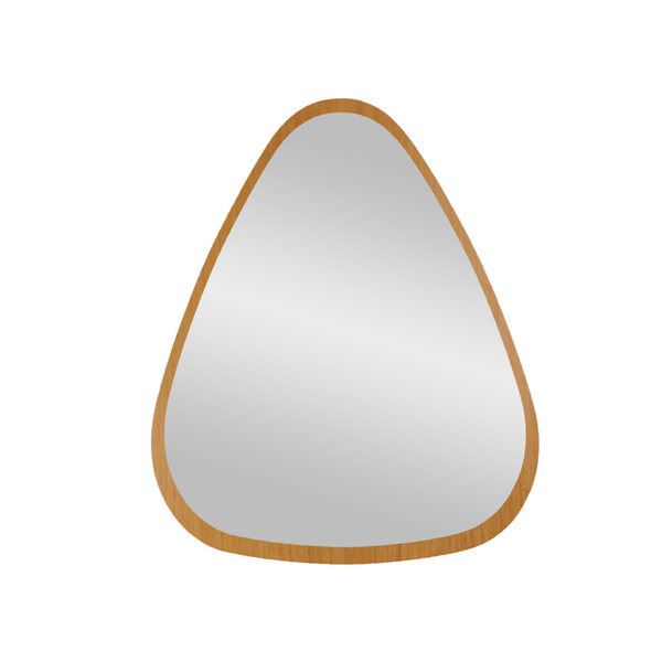 Espelho Decorativo Gota Para Quarto 60x50 - Gotri - Mel