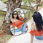 Espelho Decorativo Grande Nuvem 60x80cm De Parede Para Quarto