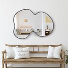 Espelho Decorativo Grande Nuvem 60x80cm De Parede Para Quarto