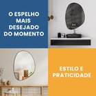 Espelho Decorativo Grande Orgânico 60x80cm Caramelo