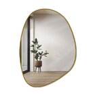 Espelho Decorativo Grande Orgânico 60x80cm Caramelo