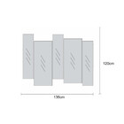 Espelho Decorativo Isadora 136 X 120 Off White