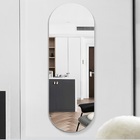 Espelho Decorativo Lapidado Oval 50x100cm