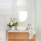 Espelho Decorativo Lapidado Oval 60x80cm