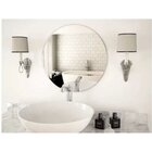 Espelho Decorativo Lapidado Redondo 60x60cm Lopes Decor