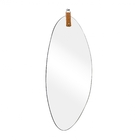 Espelho Decorativo Life Alça Corino Caramelo 60x40cm Orgânico