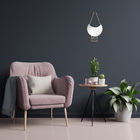 Espelho Decorativo Lua Dourado 20x18cm