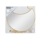 Espelho Decorativo Lua Dourado 20x18cm