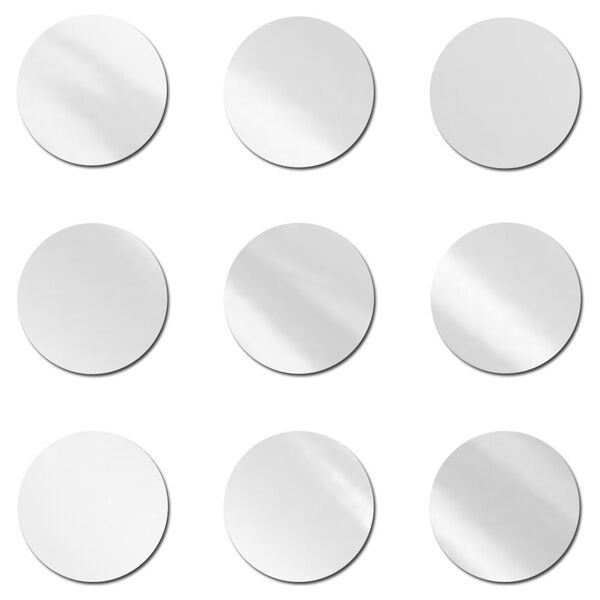 Espelho Decorativo - Mini Círculos 9 Peças 16 5 Cm Cada