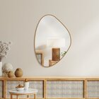 Espelho Decorativo Modelo Glamour 60x40cm Para Sala Hall Escr