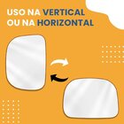 Espelho Decorativo Moderno Orgânico Modelo Flow 53cm X 73cm C