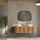 Espelho Decorativo Moderno Orgânico Modelo Flow 53cm X 73cm P