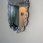 Espelho Decorativo Moldura Corpo Inteiro Bolonha 55x150 Prate