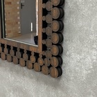 Espelho Decorativo Moldura Corpo Inteiro Palermo  40x110 Marr