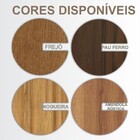 Espelho Decorativo Moldura Madeira Pegui Santorini 45 Cm Marr