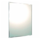 Espelho Decorativo Multiuso Bisotê Pendurador 50x50 Cm