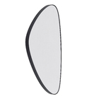 Espelho Decorativo Ogive Metal Preto 30x50cm Inspire