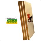 Espelho Decorativo Orgânico 150x50cm Com Suporte Para Banheir