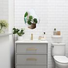 Espelho Decorativo Orgânico 40cmx30cm Moderno Luxo Sala Quart