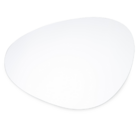 Espelho Decorativo Orgânico 51x35cm Lavabo Banheiro Sala