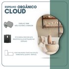 Espelho Decorativo Orgânico 60x40cm Em Vidro Lapidado Com Sup