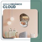Espelho Decorativo Orgânico 60x40cm Em Vidro Lapidado Com Sup